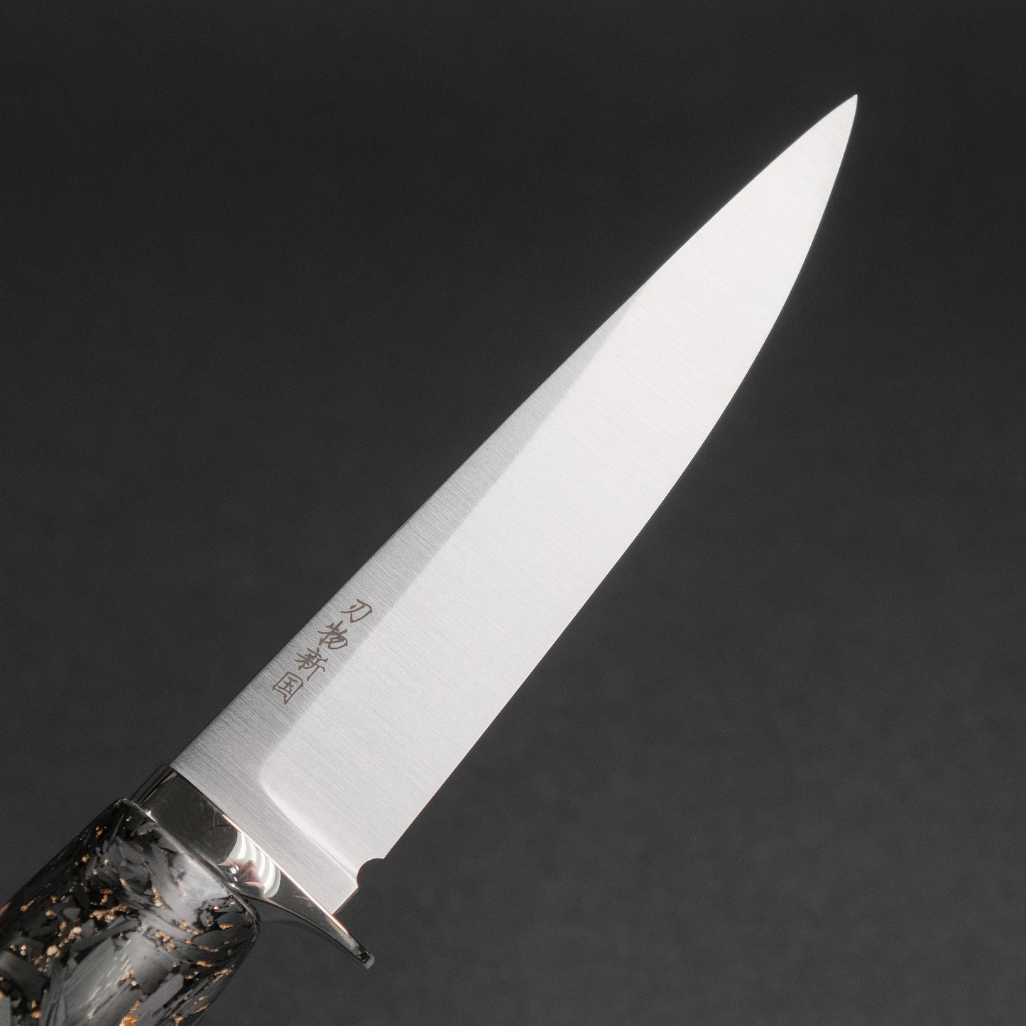 Xinguo Magnacut Butcher Knife 150mm Gold Leaf Carbon Handle