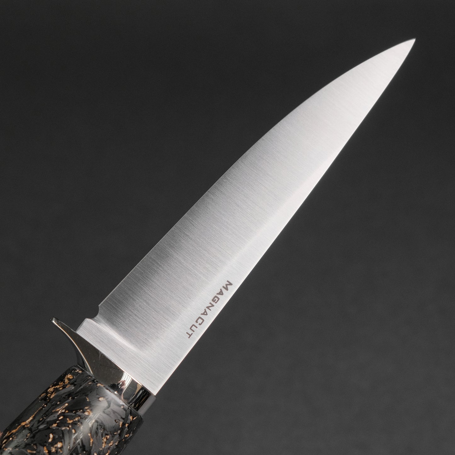 Xinguo Magnacut Butcher Knife 150mm Gold Leaf Carbon Handle