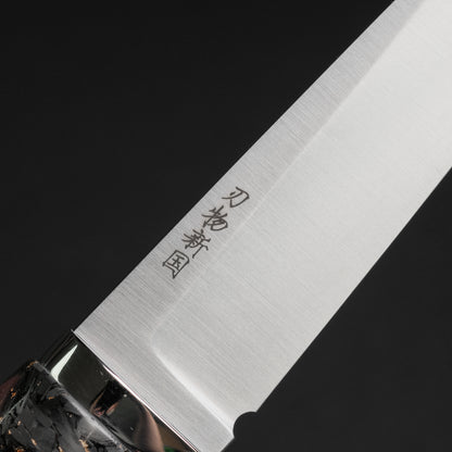 Xinguo Magnacut Butcher Knife 150mm Gold Leaf Carbon Handle