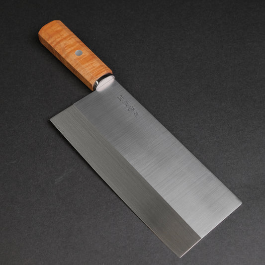 Xinguo Silver #3 Cleaver 190mm Stabilized Maple Handle