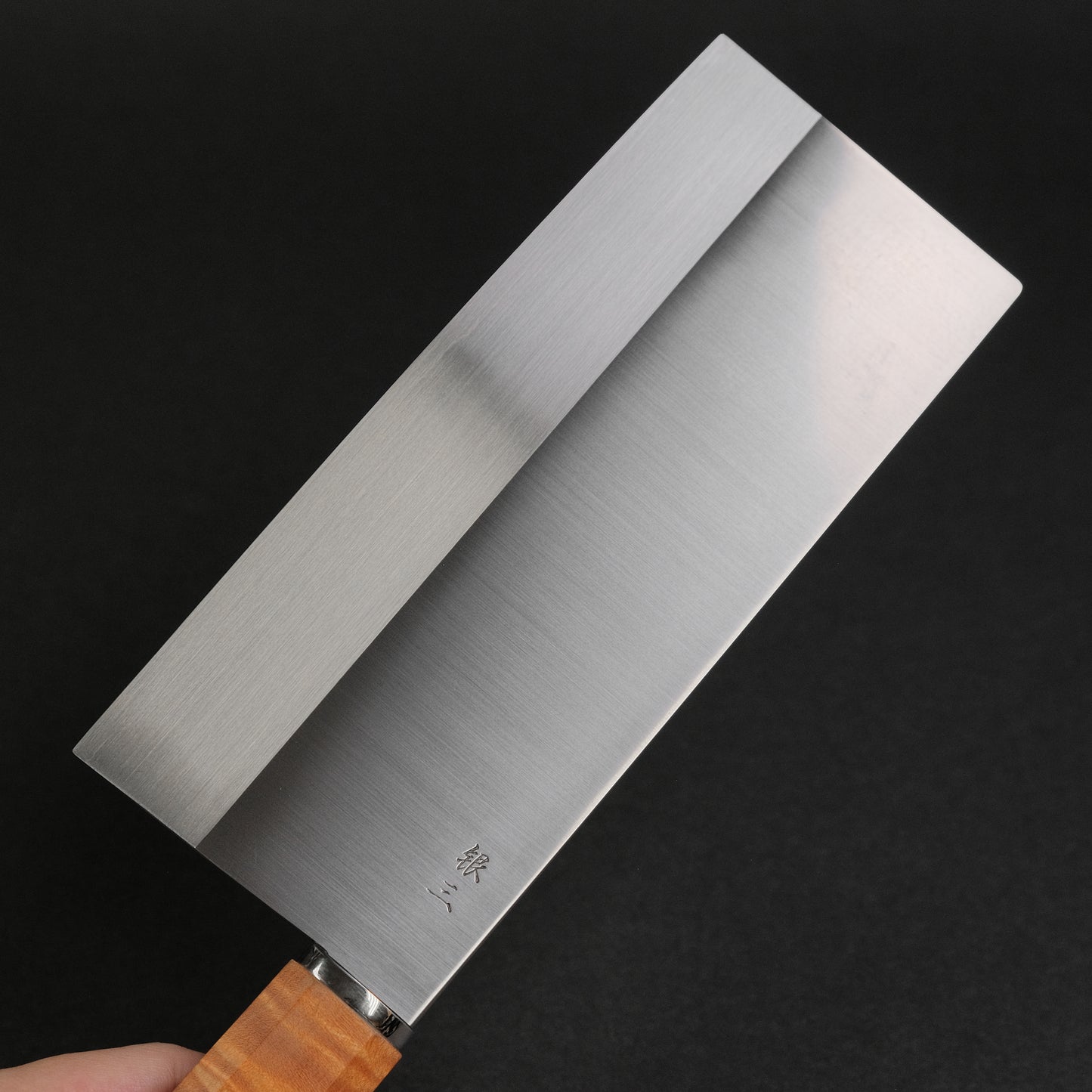 Xinguo Silver #3 Cleaver 190mm Stabilized Maple Handle
