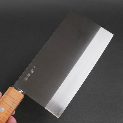 Xinguo Silver #3 Cleaver 205mm Stabilized Maple Handle