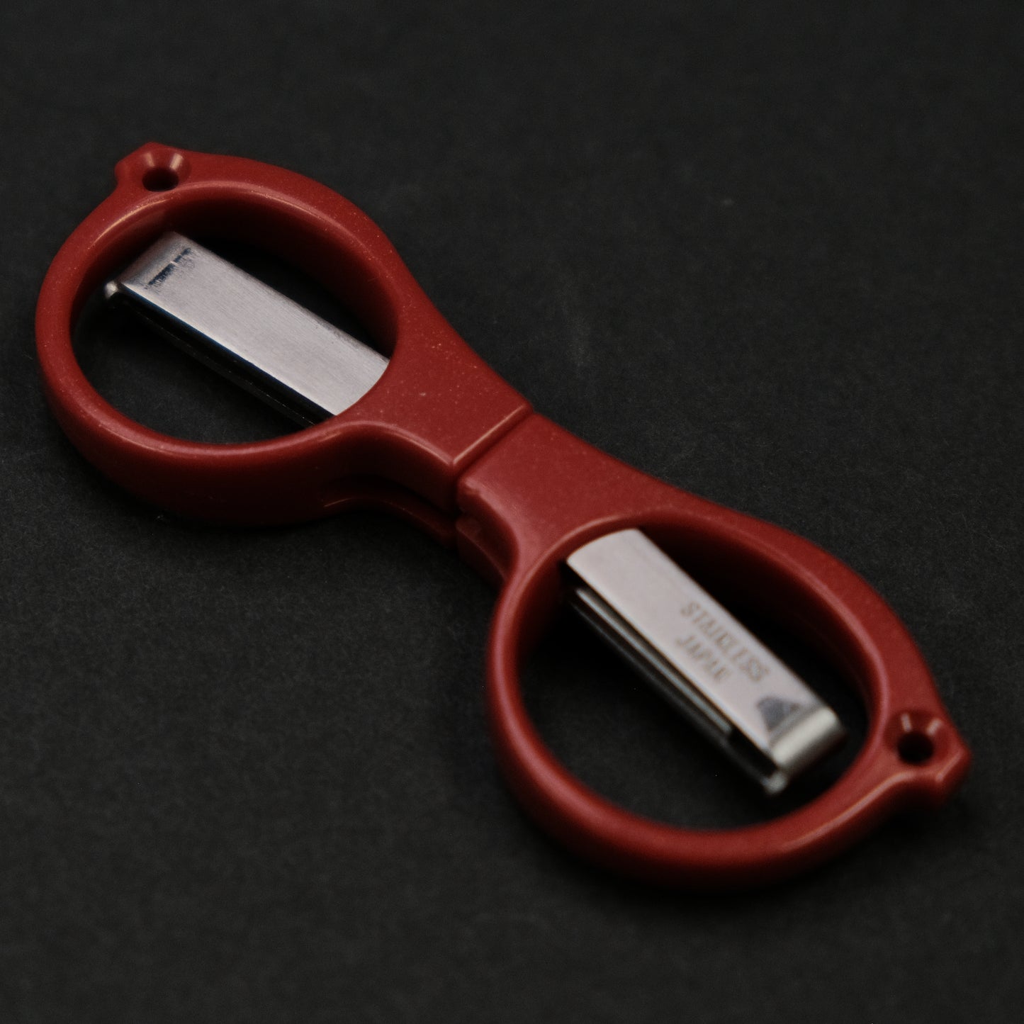 Yoshida Megane Folding Shears (Glittery Red)