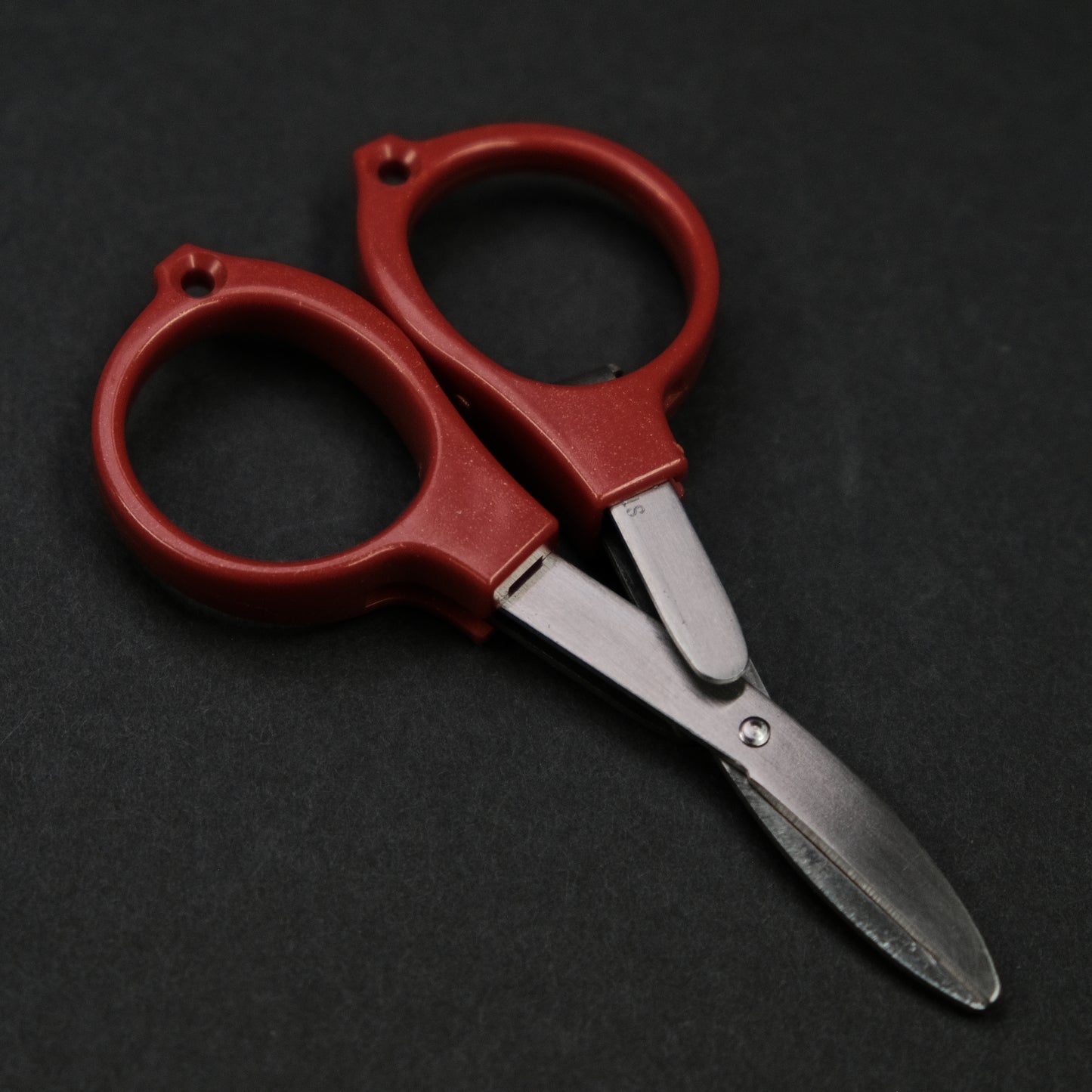 Yoshida Megane Folding Shears (Glittery Red)
