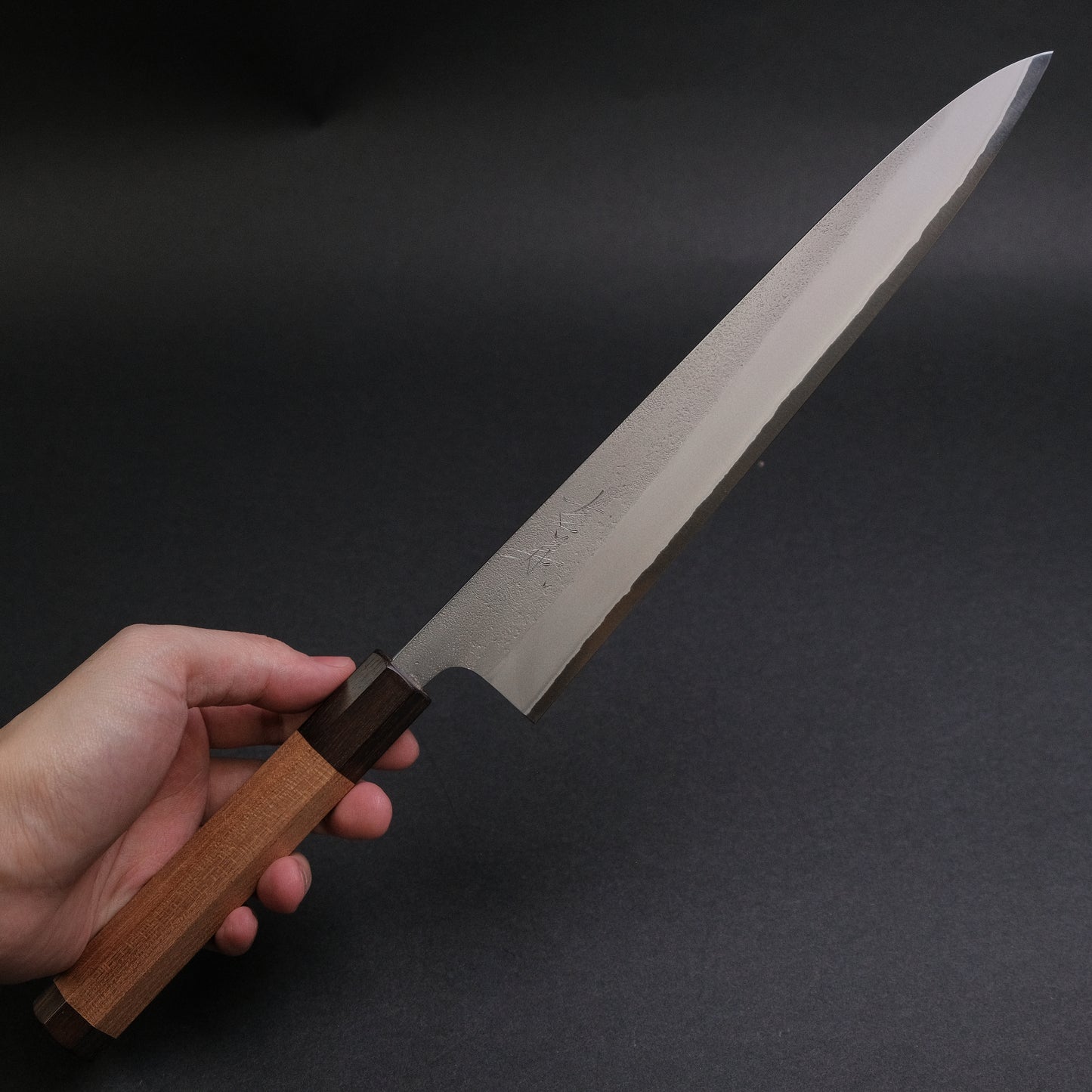 Yoshikane White #2 Nashiji Sujihiki 240mm Enju Handle