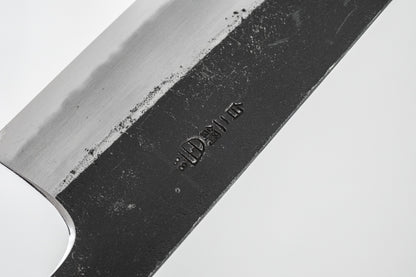 Hitohira Togashi White #2 Kurouchi Kiritsuke Gyuto 210mm Tagayasan Handle