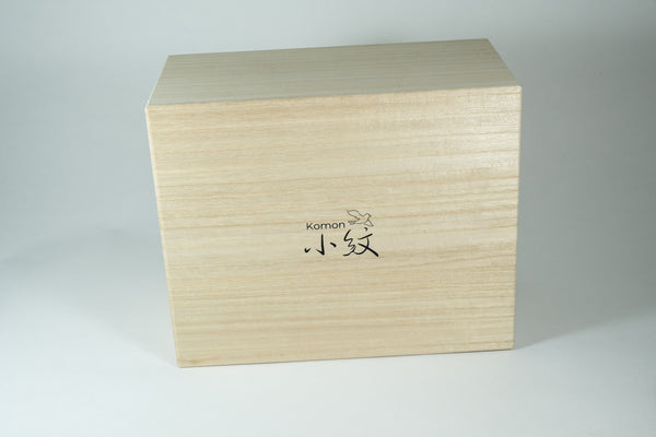Shinohara Sake Set with Kiri Box Kohiki