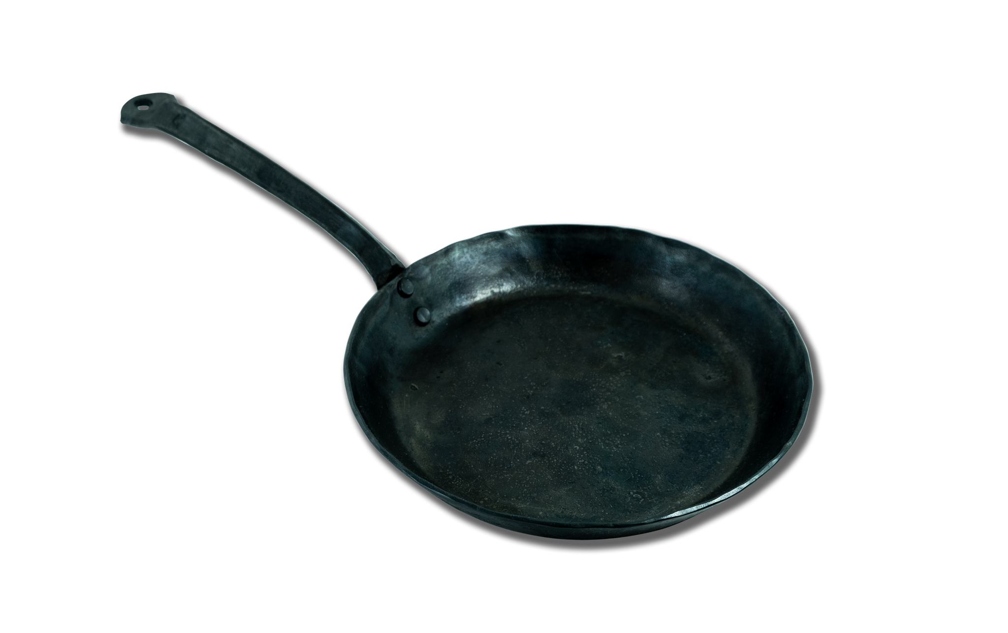 Kanatoko Hand Forged Iron Frying Pan 180mm Bottom Size (3mm/ Shallow)