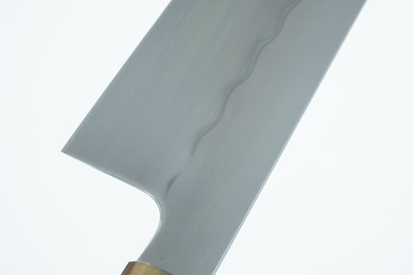 Takada no Hamono Mizu Honyaki White #2 Gyuto 240mm Ebony Handle