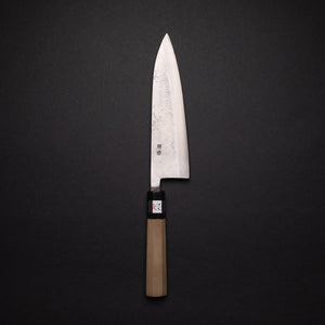 Teruyasu Fujiwara Nashiji White #1 Gyuto 180mm Ho Wood Handle (B-Grade)