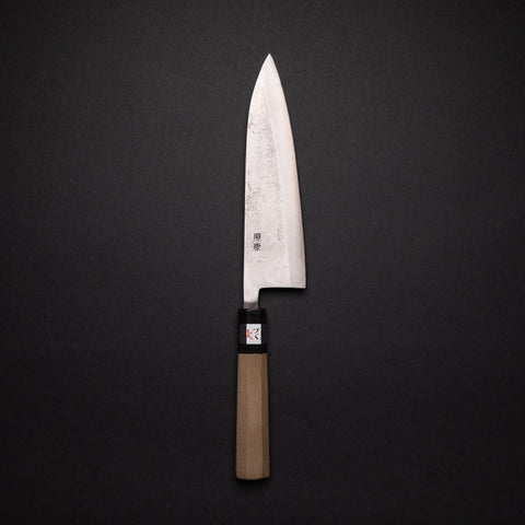 Teruyasu Fujiwara Nashiji White #1 Gyuto 180mm Ho Wood Handle (B-Grade)