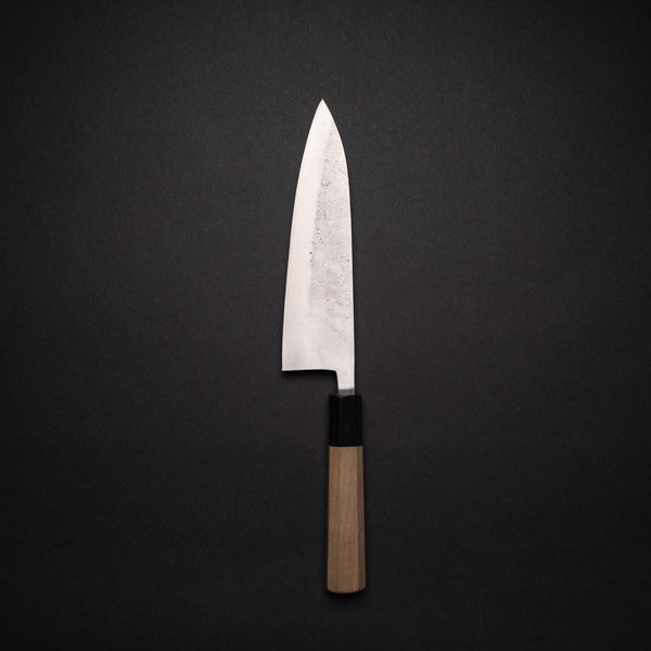 Teruyasu Fujiwara Nashiji White #1 Gyuto 180mm Ho Wood Handle (B-Grade)