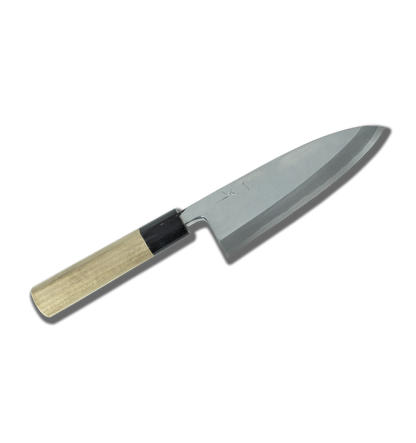 Hitohira Kikuchiyo Manzo White #3 Deba 165mm Ho Wood Handle (D-Shape)