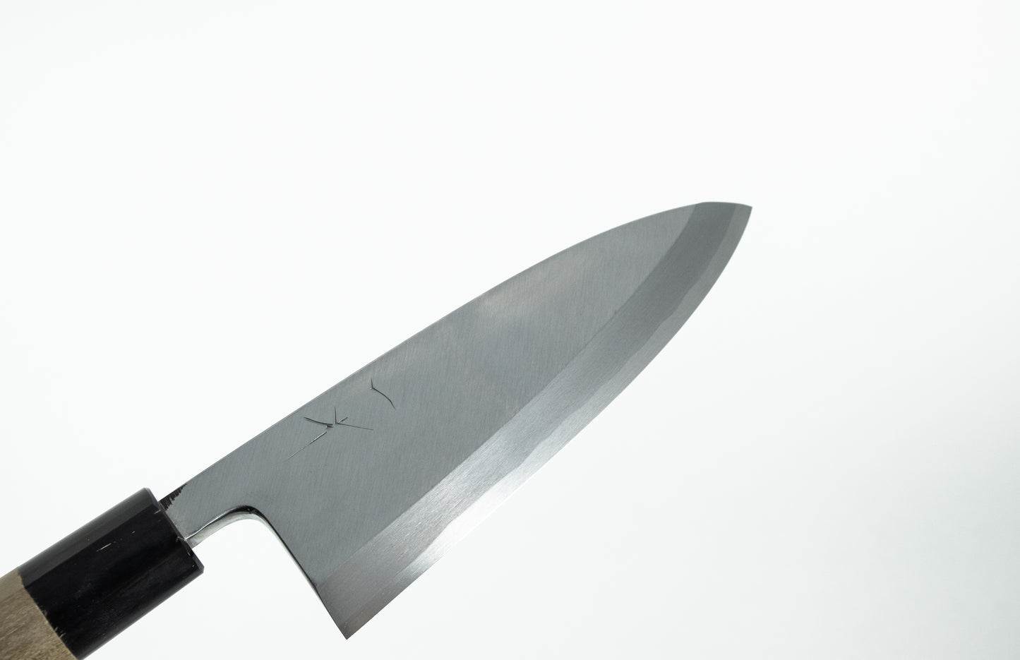 Hitohira Kikuchiyo Manzo White #3 Deba 165mm Ho Wood Handle (D-Shape)