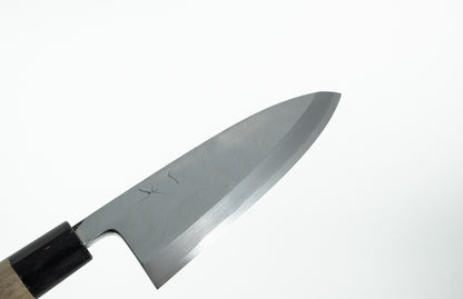 Hitohira Kikuchiyo Manzo White #3 Deba 165mm Ho Wood Handle (D-Shape)