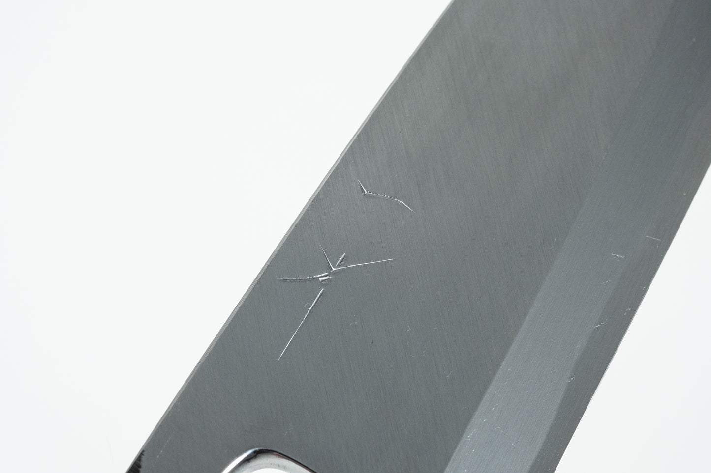Hitohira Kikuchiyo Manzo White #3 Deba 165mm Ho Wood Handle (D-Shape)