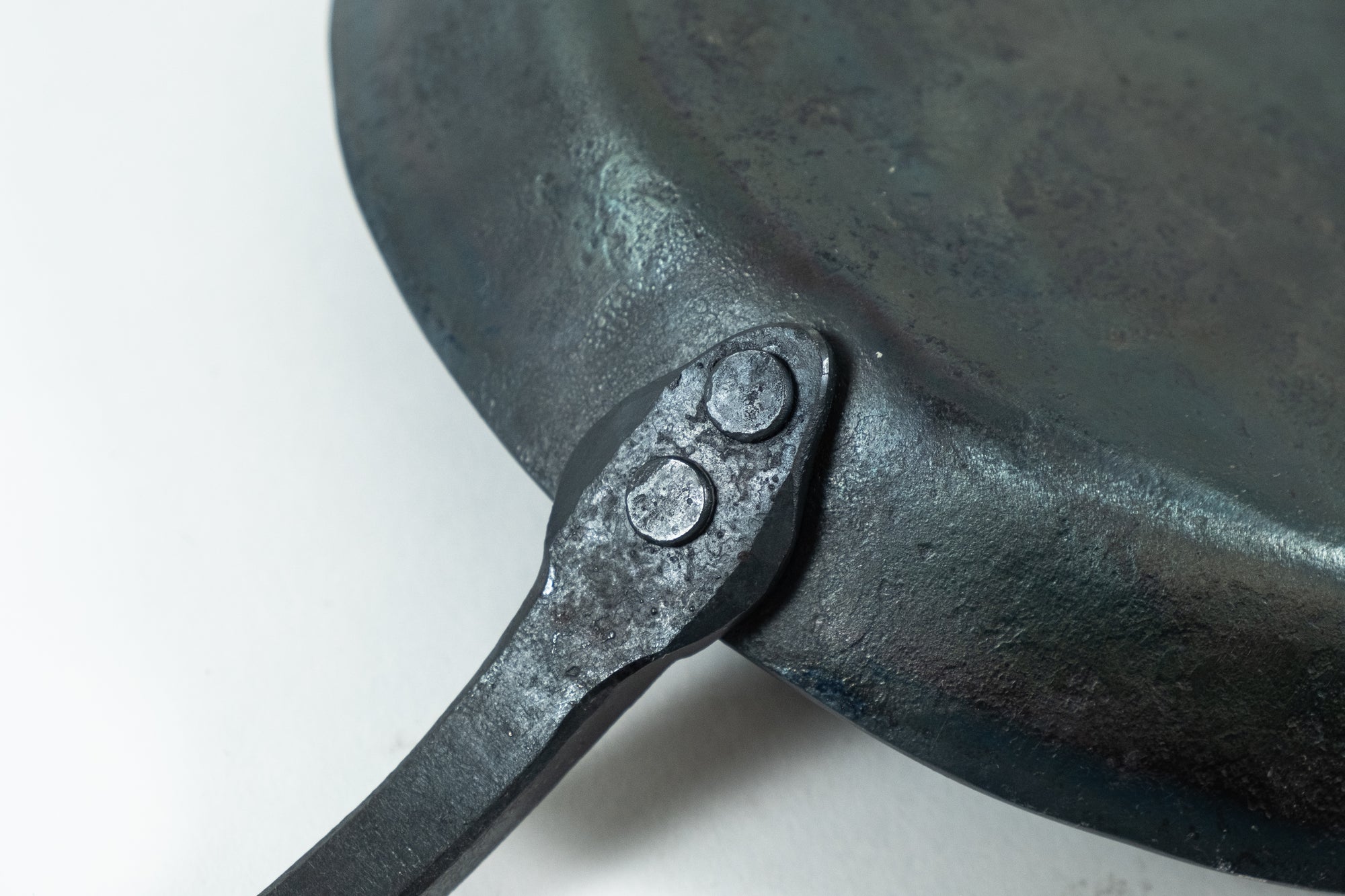 Kanatoko Hand Forged Iron Frying Pan 190mm Bottom Size (3mm/ Shallow)