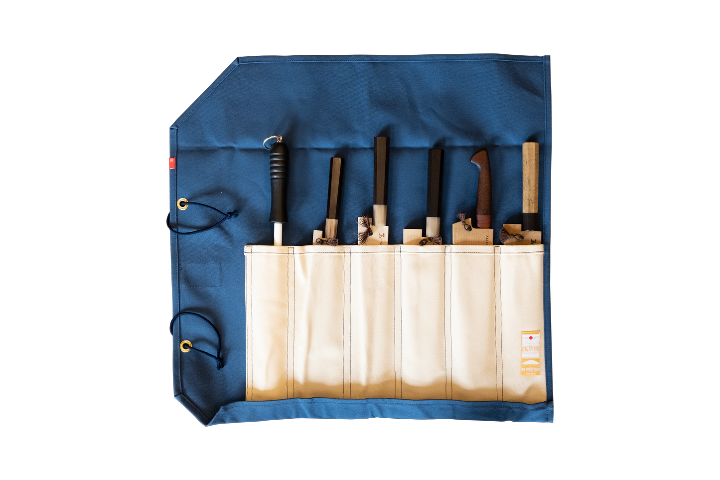 Hi-Condition Hanpu Canvas 6 Pockets Knife Roll (Various Colors)