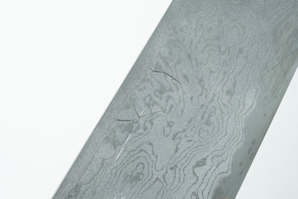 Hitohira Tanaka Yohei Blue #1 Damascus Gyuto 240mm Taihei Makassar Ebony Handle
