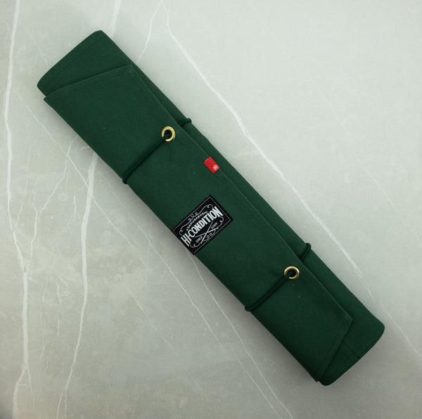 HI-CONDITION Hanpu Canvas 9 Pockets Knife Roll (Various Colors)