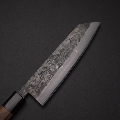 Hitohira Harima Forged Blue Super Stainless Clad Bunka 180mm Walnut Handle