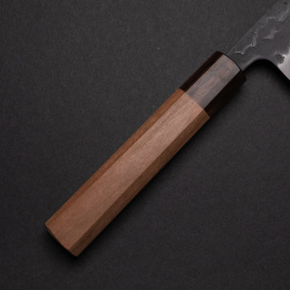 Hitohira Futana SB Kuro Nashiji Santoku 170mm Cherry Wood Handle