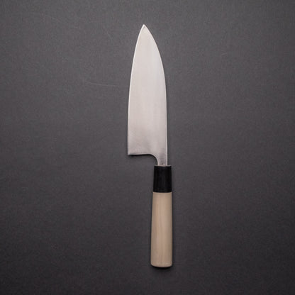 Mumei Stainless Deba 165mm Ho Wood Handle