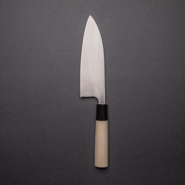 Mumei Stainless Deba 165mm Ho Wood Handle