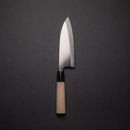 Mumei Stainless Deba 165mm Ho Wood Handle