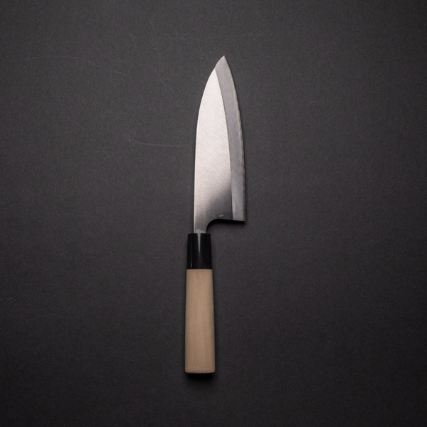 Mumei Stainless Deba 165mm Ho Wood Handle