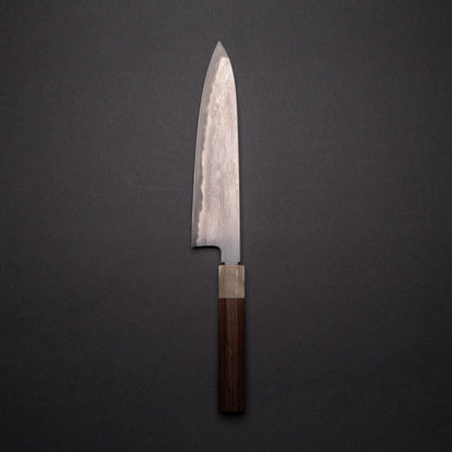 Tetsujin Blue #2 Metal Flow Gyuto 210mm Taihei Rosewood Handle