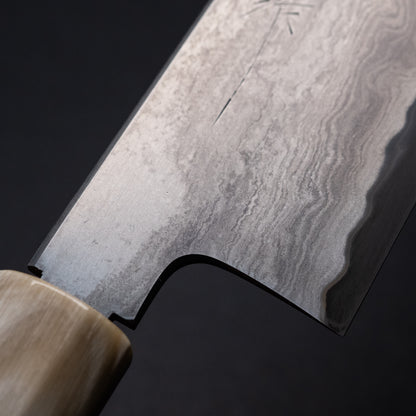 Tetsujin Blue #2 Metal Flow Gyuto 210mm Taihei Rosewood Handle