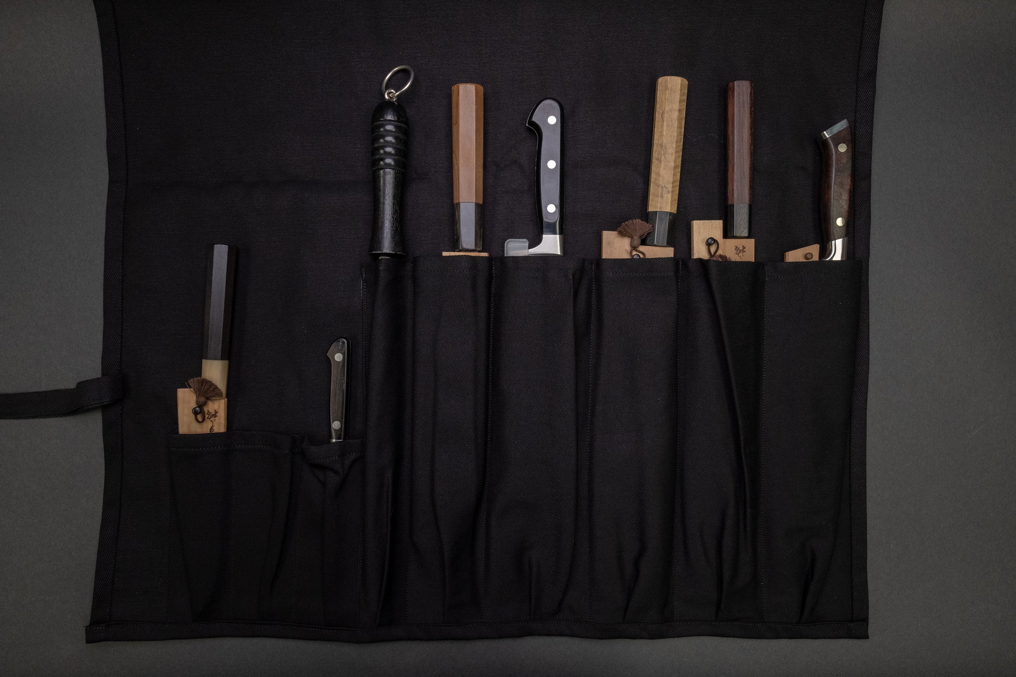 Ai &amp; Om x Modernize Tailors 9 Pockets Knife Roll